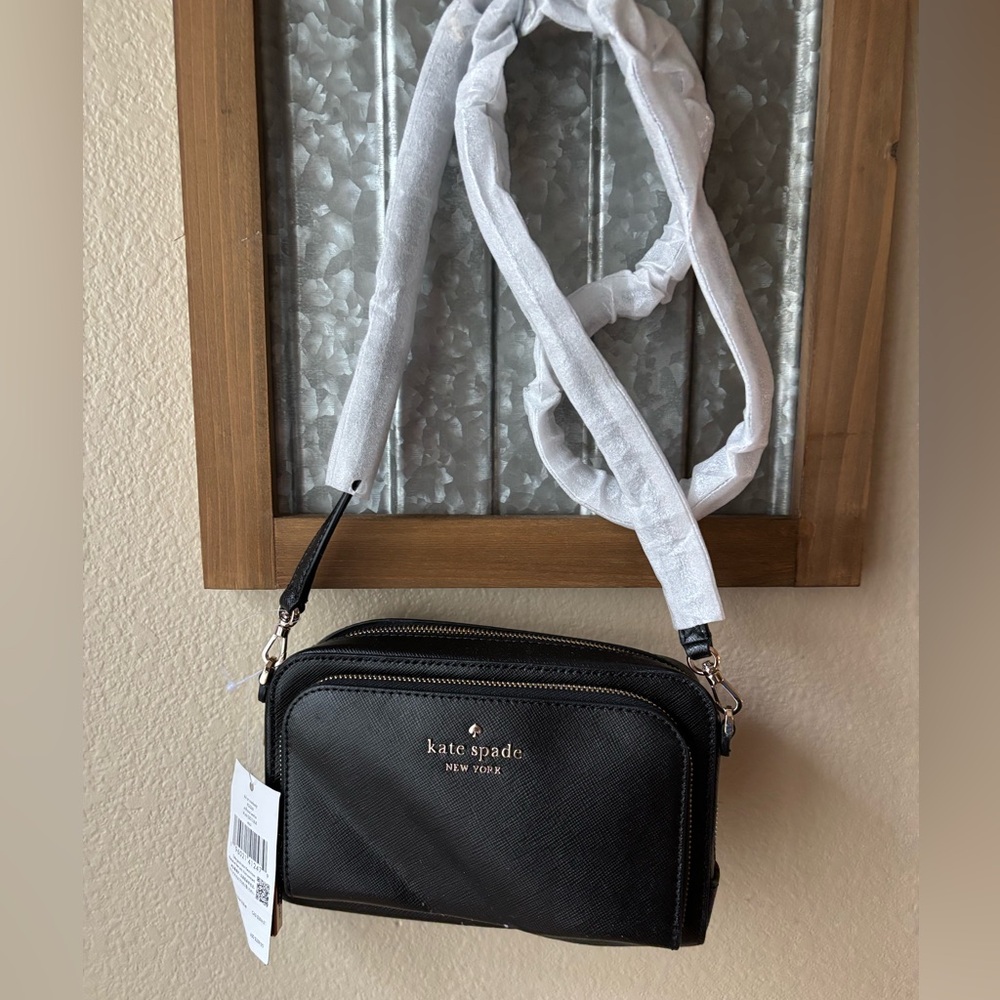 Kate Spade Elegant Black Crossbody Bag